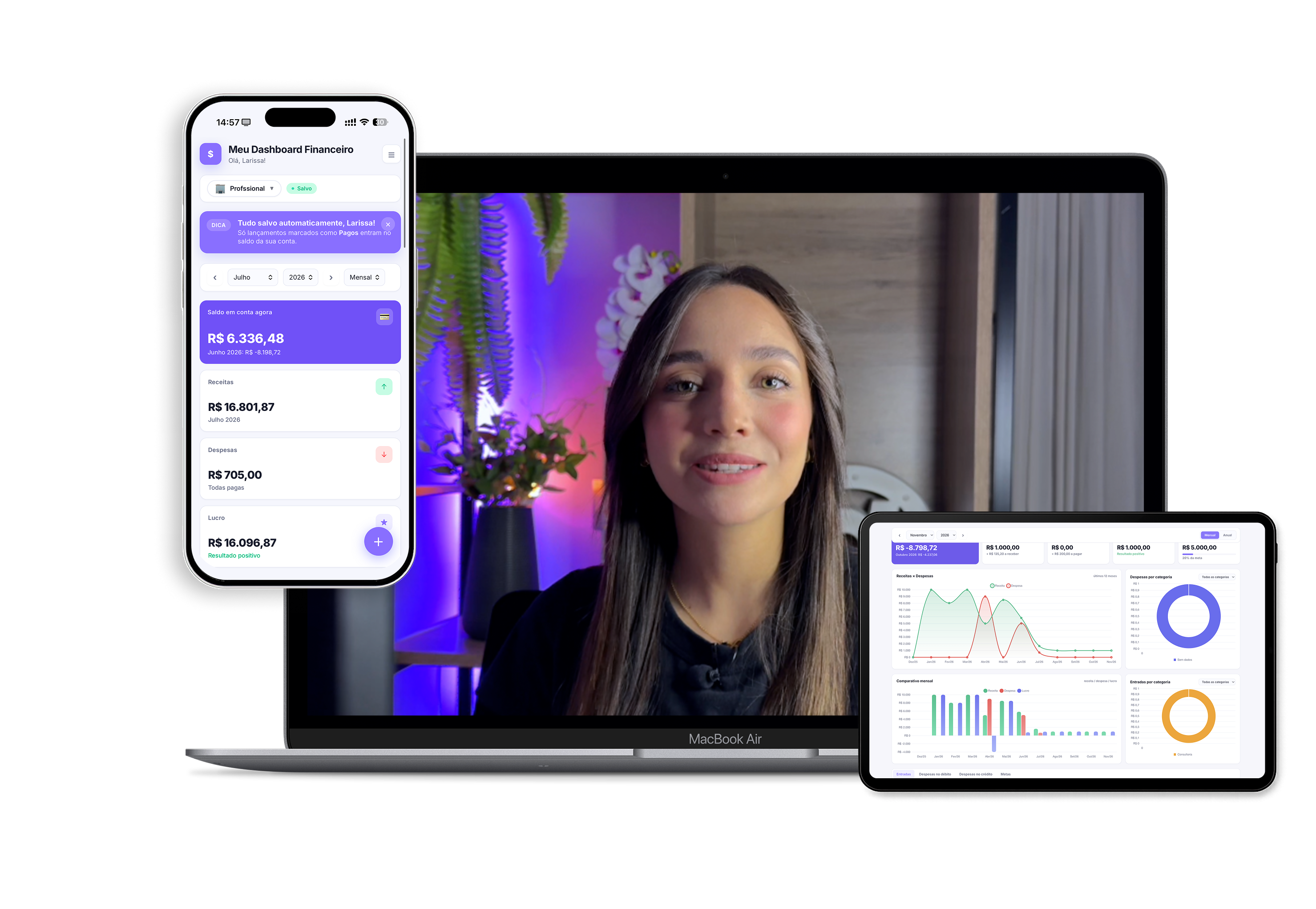 Aulas completas de utilização do Dashboard Financeiro